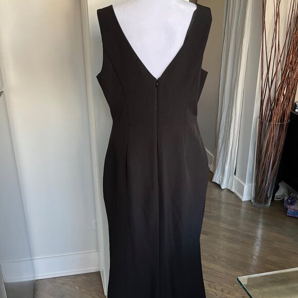 NWOT Eliza J Sleeveless Cascading-Ruffle Gown - Picture 11 of 16